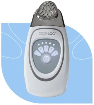 Pequeño, inteligente y potente, el dispositivo ageLOC Galvanic Spa de Nu Skin combina una tecnología innovadora con ingredientes patentados para crear un dispositivo antiedad de vanguardia. 